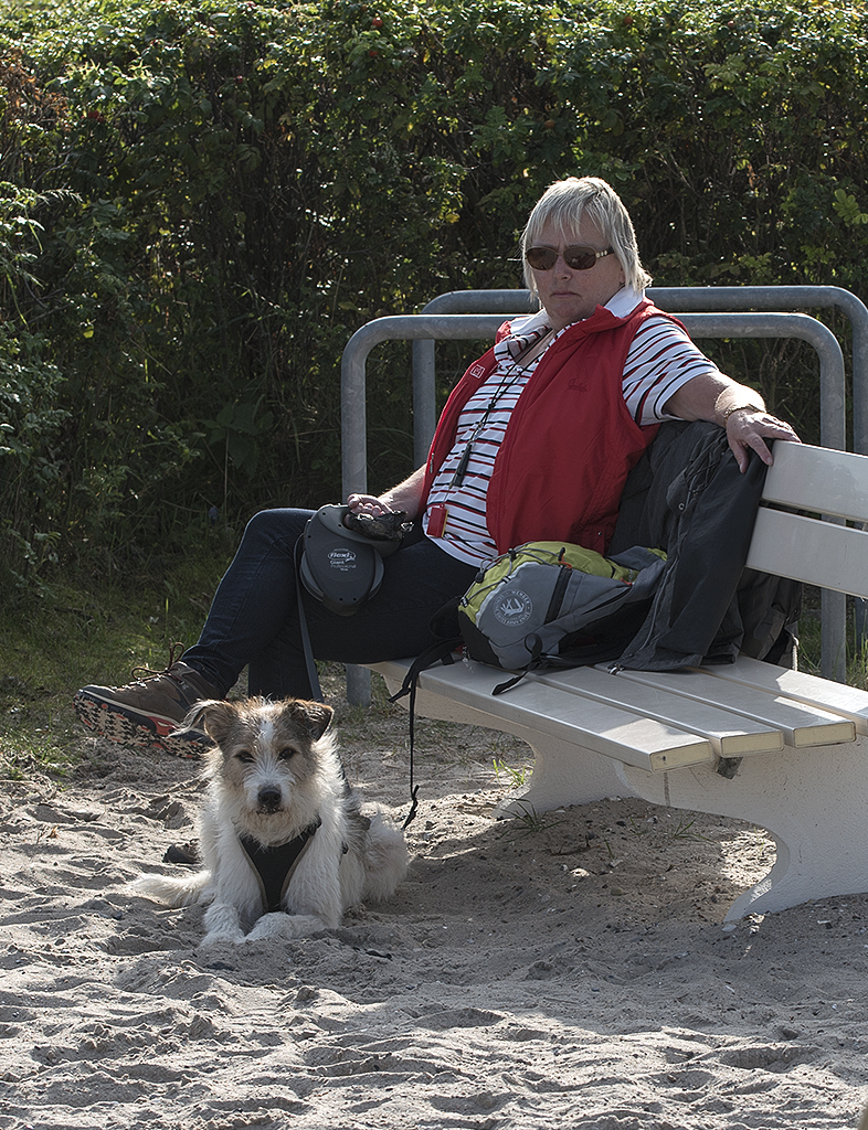 Schleswig Holstein Ostsee 09_2015 KA7_6193 als Smartobjekt-1 Kopie.jpg - Meine Beiden , nach der Wanderung am Strand